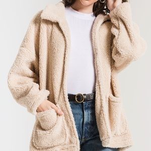 Z Supply Sherpa Teddy Bear Coat!